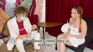 The doctor was upset that the girl lied about her innocence, but they reached an agreement