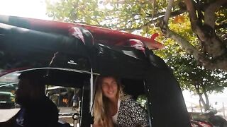 Sex and surf on the sea for a couple