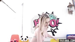 Rebel Rhyder gets her asshole gapped hard in this hot scene