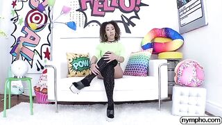 Kira Perez gets her pussy full of sticky sperm in HD