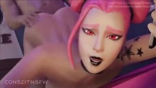 Hentai compilation with the hottest Fortnite Haze action