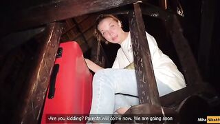 My little stepsister agreed to suck my cock for anything - POV 4K