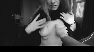 A beautiful girl received a creampie after an amazing blowjob