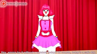 Hottest clown girl Geiru Toneido gets fucked in an intense scene