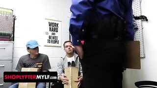 Dee Williams helps her stepsons in a sticky shoplifting situation