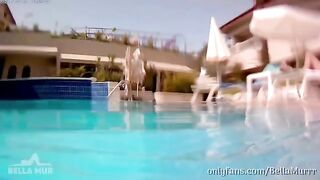 A blonde with big boobs gets fucked by a stranger on vacation