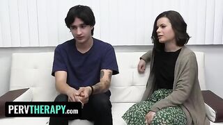 Aaliyah Love helps pervert stepsiblings get laid through a kinky therapy session