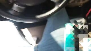 My nosy neighbor caught me jerking off in my car and threatened to tell the complex manager