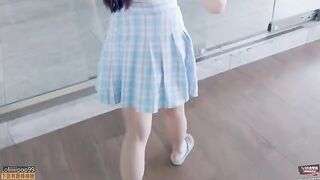 A hot vacation romance with a Chinese teen in HD quality