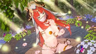 Beautiful girl Nilou gets fucked in Genshin Impact