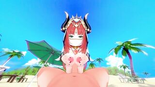 Beautiful girl Nilou gets fucked in Genshin Impact