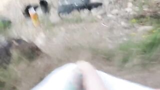 Babe allowed to be fucked on a public beach, it’s a taboo!
