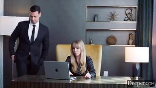 Married woman Lena cheats on her husband with a younger man Manuel in a steamy affair