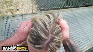 Carla Boom enjoys rough sex, and Emilio Ardana fulfills her wish publicly
