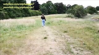 A risky sex encounter in the park with Alphaninja7