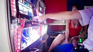 That's what double jackpot means, and this Russian mommie loves it