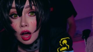 Tamaki tried to attract guys, finally got fucked like a slut - CUT