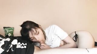 This girl has to do this every morning