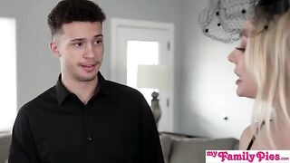 Stepsister asked if he likes her wet pussy, showcasing passionate intensity