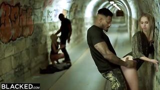 BLACKEDRAW The Best Of Public Sex Compilation, featuring intense interracial scenes and threesomes