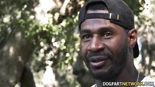 Two hot babes Braylin Bailey and Lily Larimar share Jax Slayher's big black cock