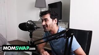 Mellanie Monroe and Ms Visual get their cunts smashed by Latin stepsons
