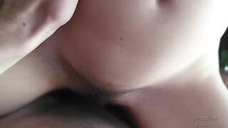 A guy fucked a cute nerdy slut on their spring fling