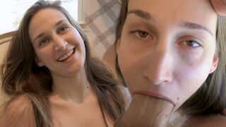 The girl next door Mystica Jade gets destroyed by James’ huge cock