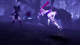 Under The Witch Alpha - Hero Alice Introduction (Foot Worship Animation)