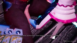 Under The Witch Alpha - Hero Alice Introduction (Foot Worship Animation)