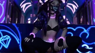 The best 3D Hentai compilation of League of Legends with Ahri and Akali