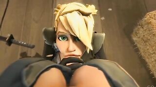 Compilation of the hottest blowjobs in Fortnite, updated for 2024