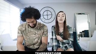 Girlfriend gets fucked in crazy poses by her passionate partner, Dani Blu