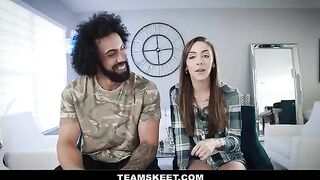 Girlfriend gets fucked in crazy poses by her passionate partner, Dani Blu