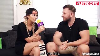 Ebony German pornstar Josy Black rides big amateur cock
