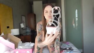 I tried on transparent underwear and now I have to face the consequences, Natasha Kirsten