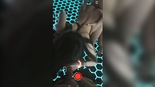 Tifa Lockhart in hot 3D threesome action