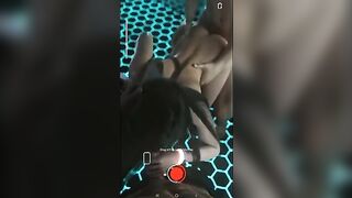 Tifa Lockhart in hot 3D threesome action