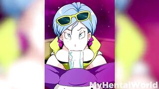 Best Bulma Hentai Animation Compilation from Dragon Ball Super - Part 2