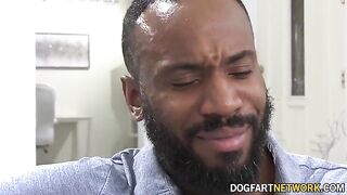 Hot babysitter Avery Black gets BBC from Jovan Jordan