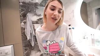 My step sister is teaching me how to have longer sex