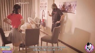 New Asian player June Liu at the soccer club