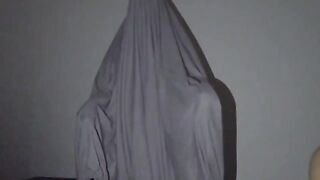 A real ghost scares me at my room and fucks me, big ass zombie Halloween