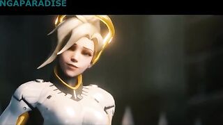 Hot Mercy action in adult cartoon style, unlike anything you’ve seen before!