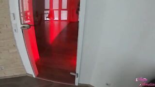 The little vampire always comes for a blowjob and sex to get her load