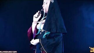 I lied to a nun and she punished me with her strap-on