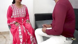 Desi Pari got fucked by her stepbrother in a surprise encounter with clear Hindi voice