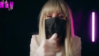 A crazy nurse brings you a handjob like no other