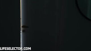 Step sister surprises her brother with a wet visit