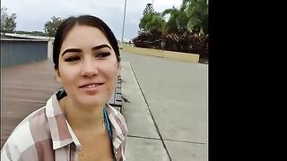 A girl I picked up from the park got her pussy filled with cum